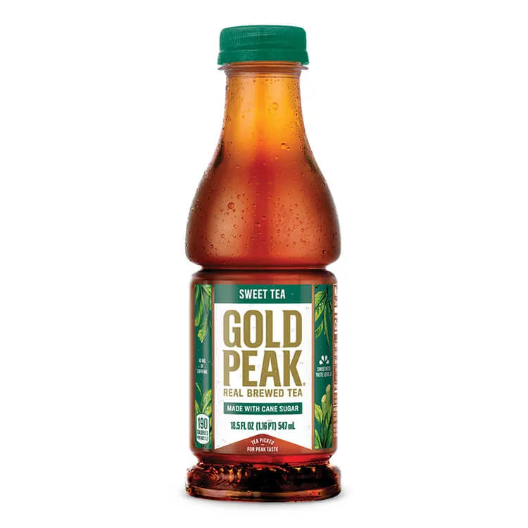 18.5 oz Bottle: Gold Peak Tea: Sweet tea