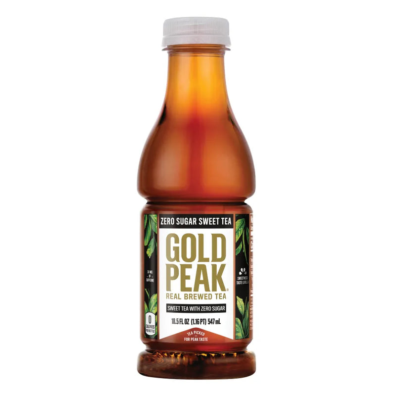 18.5 oz Bottle: Gold Peak Tea: Zero Sugar Sweet Tea