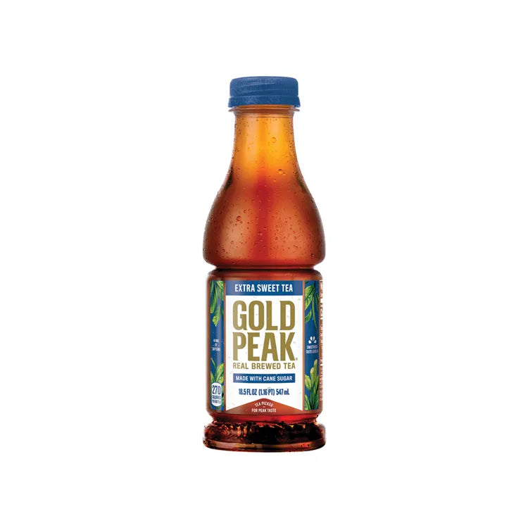 18.5 oz Bottle: Gold Peak Tea: Extra Sweet Tea