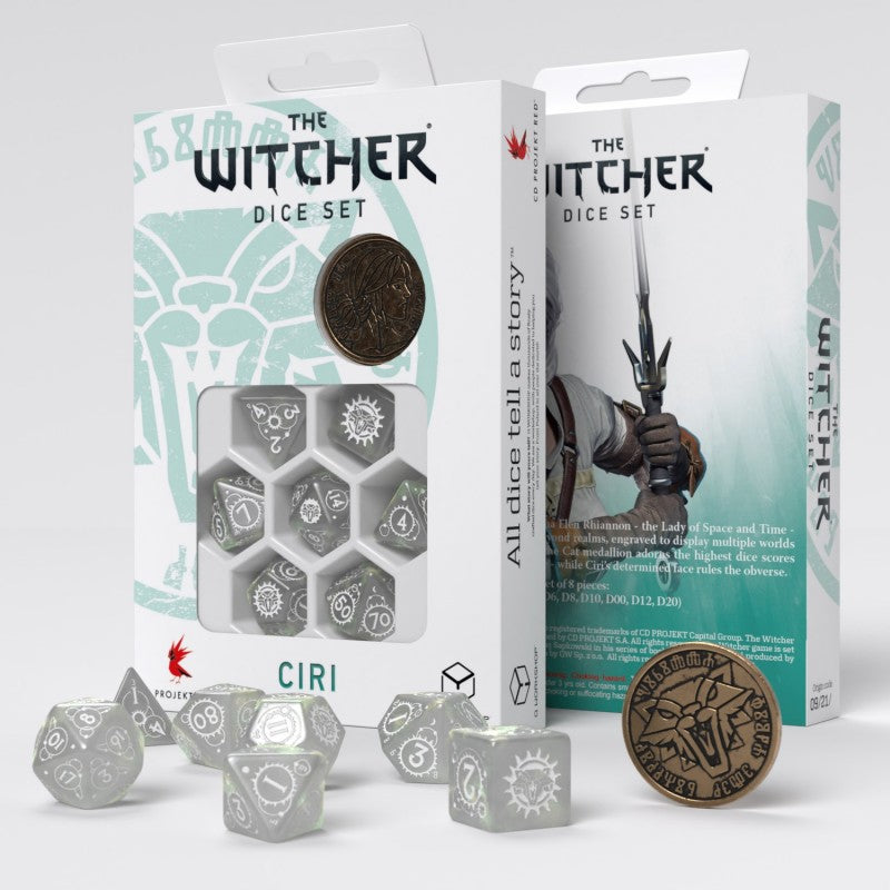 The Witcher Dice Set: Ciri: The Lady of Space and Time