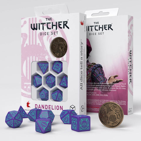 The Witcher Dice Set: Dandelion: Half a Century of Poetry