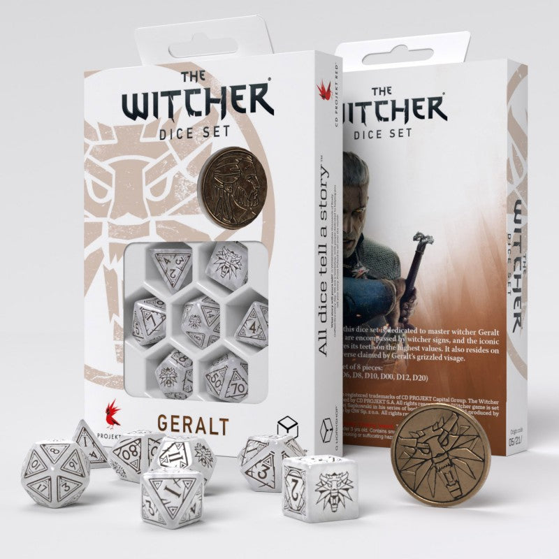 The Witcher Dice Set: Geralt: The White Wolf