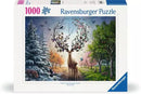 Ravensburger: 1000 Pieces: Deer at Day and Night