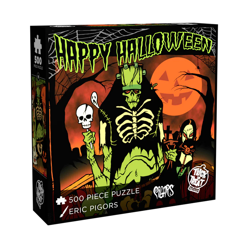 Trick or Treat: Puzzle 500 piece: Eric Pigors: Happy Halloween