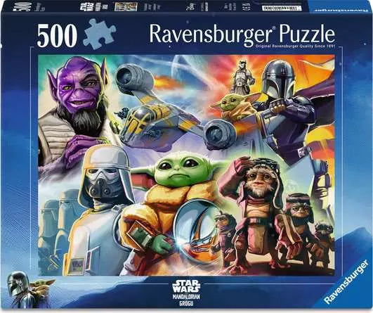 Ravensburger: 500 Piece Puzzle: The Mandalorian and Grogu