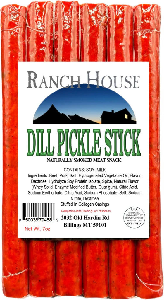 Ranch House Meats: 7 oz Pack: Dill Pickle