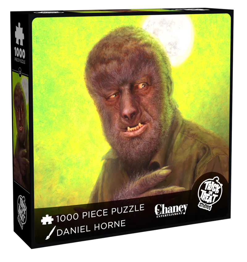 Trick or Treat: Puzzle 1000 piece: Daniel Horne: Wolfman