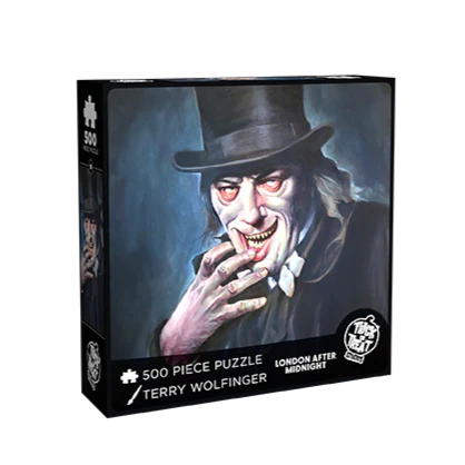 Trick or Treat: Puzzle 500 piece: Terry Wolfinger: London After Midnight