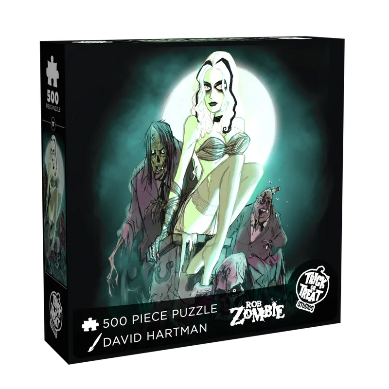 Trick or Treat: Puzzle 500 piece: David Hartman: The Living Dead Girl