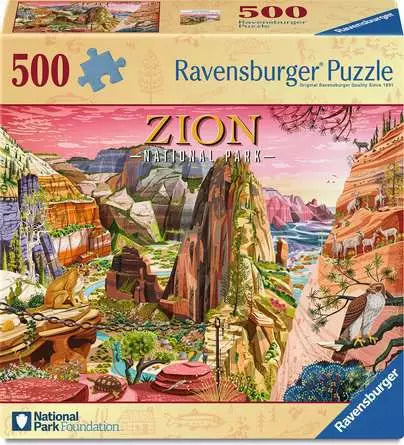 Ravensburger: 500 Pieces: Zion National Park