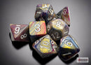 Chessex Mini Dice: Festive - Carousel/white 7 Dice Set