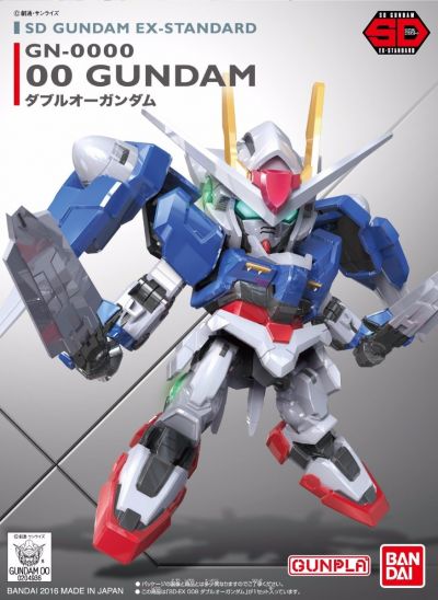SD Gundam EX-Standard GN-0000 00 Gundam Model