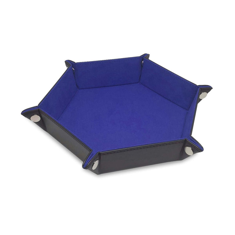 BCW Hexagon Dice Tray LX - Blue