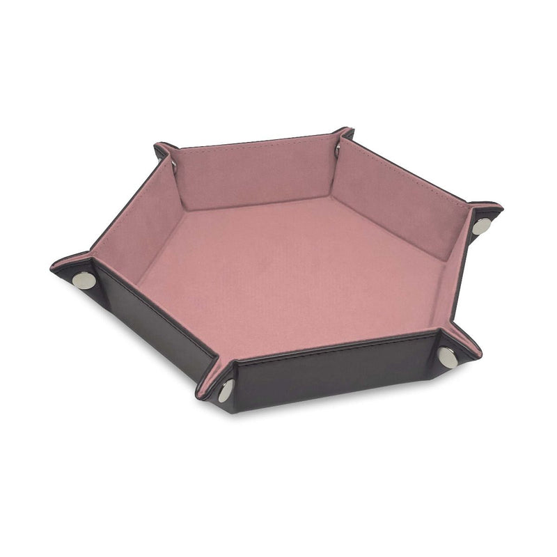 BCW Hexagon Dice Tray LX - Pink