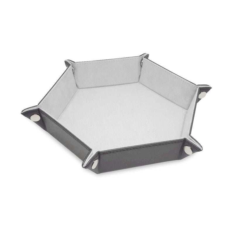 BCW Hexagon Dice Tray LX - White