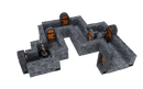 Wizkids Warlock Tiles: Dungeon Tiles 1" Straight Walls Expansion