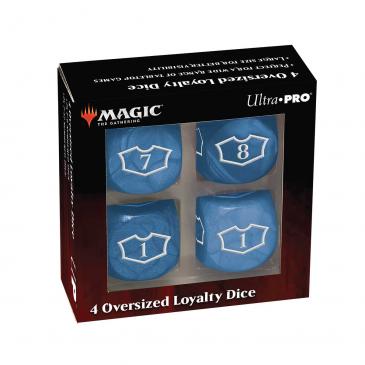 Ultra Pro Deluxe 22MM Black Mana Loyalty Dice Set - Island
