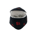 Ultra Pro D20 Plush Dice Pouch - Black and Red