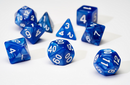 Sirius Dice: 7 Die Set: Pearl Blue Acrylic