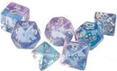 Sirius Dice: 7 Die Set: Semi-Translucent - Ocean Blue