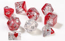Sirius Dice: 7 Die Set: Hearts Dice Set