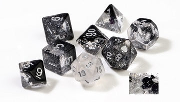 Sirius Dice: 7 Die Set: Spades Dice Set