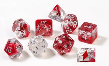 Sirius Dice: 7 Die Set: Diamonds Dice Set