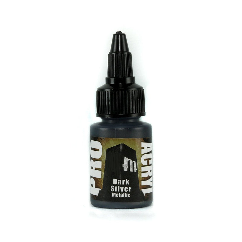 Monument Hobbies: Pro Acryl: Dark Silver (Metallic)