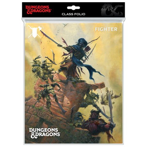 Ultra PRO: Class Folio - Fighter (Includes Stickers)