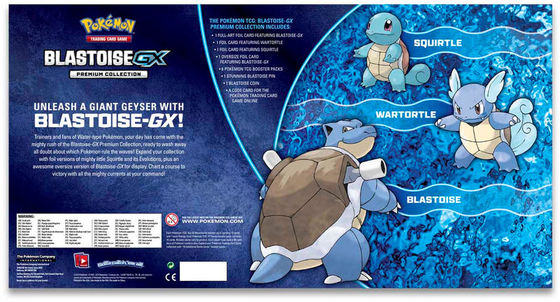 Blastoise GX Premium Collection