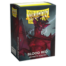 Dragon Shield: Standard 100ct Sleeves - Blood Red (Matte)