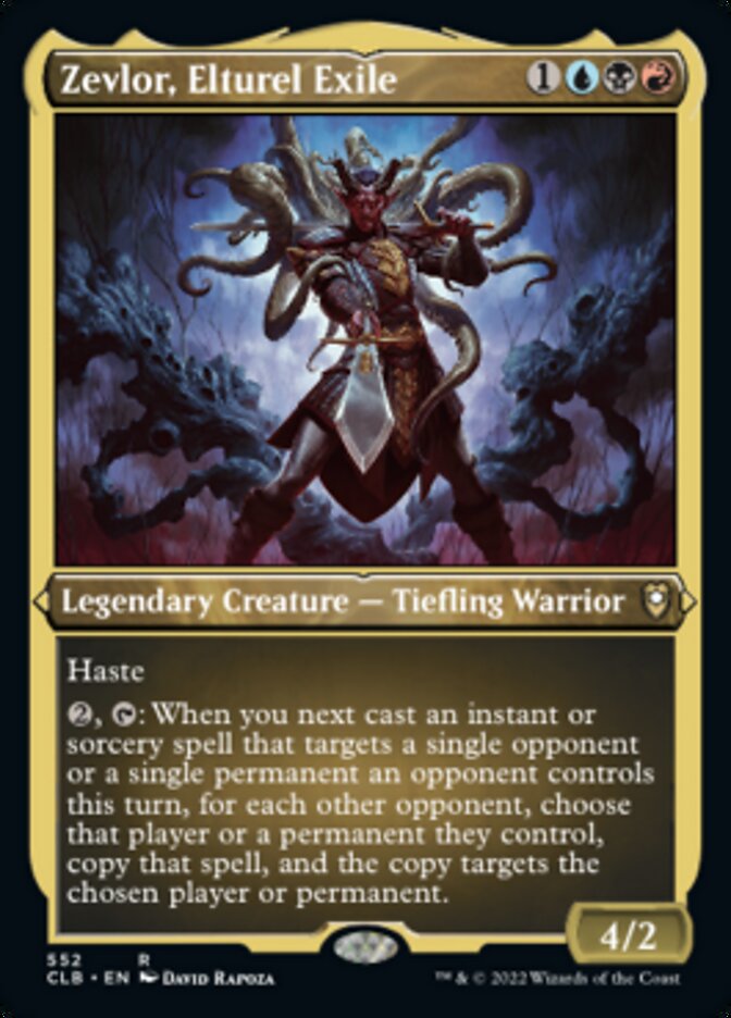 Zevlor, Elturel Exile (Foil Etched) [Commander Legends: Battle for Bal