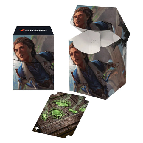 Ultra PRO: 100+ Deck Box - Murders at Karlov Manor (Kellan, Inquisitive Prodigy)