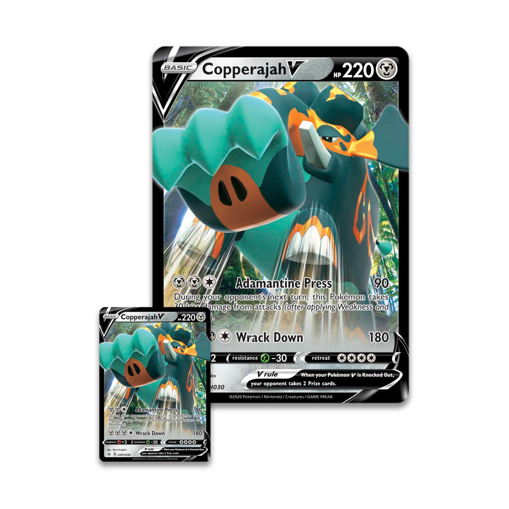 copperajah pokemon card value v Copperajah V Single Strike Sword & Shield: Rebel Clash