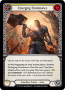 Emerging Dominance (Yellow) [U-CRU039] (Crucible of War Unlimited)  Unlimited Normal