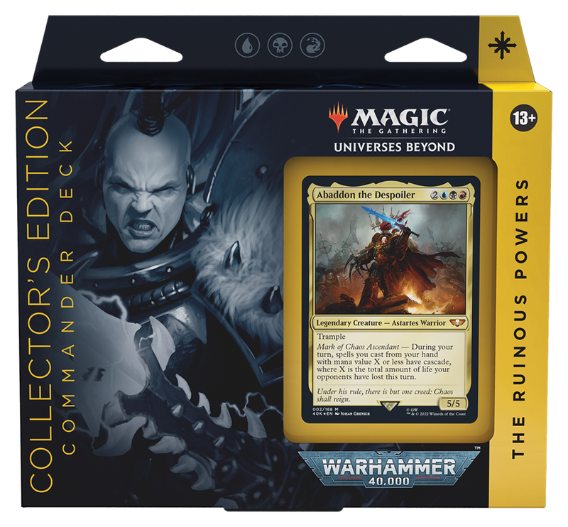 Universes Beyond: Warhammer 40,000 - Commander Deck (The Ruinous Powers - Collector's Edition)