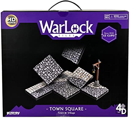 Wizkids Warlock Tiles: Town & Village Town Square