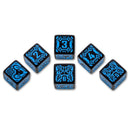 Q Workshop Dice Set - Shadowrun Spellcaster 7 Dice Set
