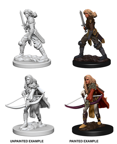 Wizkids: Pathfinder Deep Cuts: Human Female Fighter