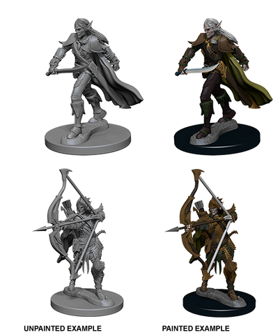 Wizkids: Pathfinder Deep Cuts: Elf Male Fighter