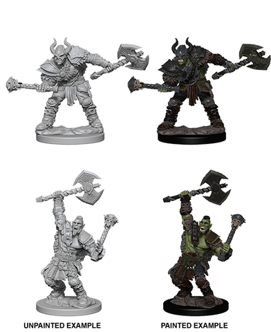 Wizkids: Pathfinder Deep Cuts: Half-Orc Male Barbarian