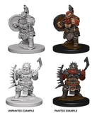 Wizkids: Pathfinder Deep Cuts: Dwarf Male Barbarian