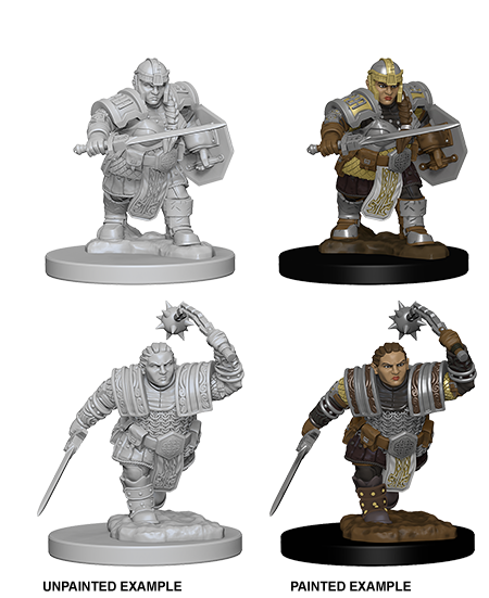 Wizkids: Nolzur's Marvelous Miniatures: Dwarf Fighter
