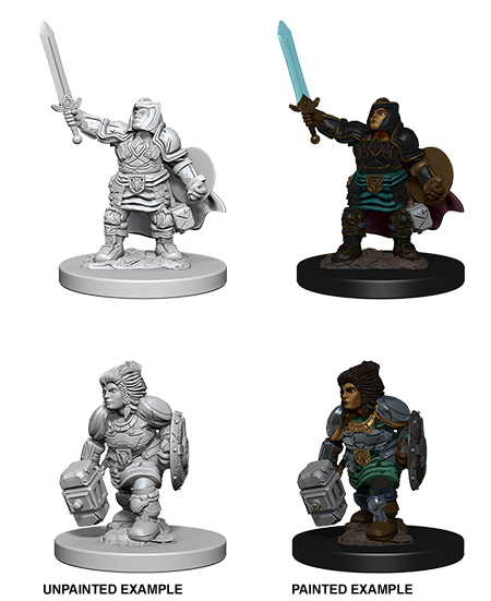 Wizkids Nolzur's Marvelous Miniatures: Dwarf Paladin