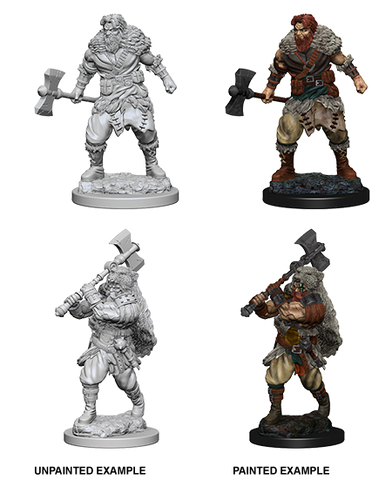Wizkids: Nolzur's Marvelous Miniatures: Human Barbarian