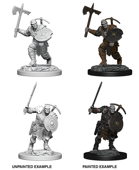 Wizkids: Nolzur's Marvelous Miniatures: Earth Genasi Fighter