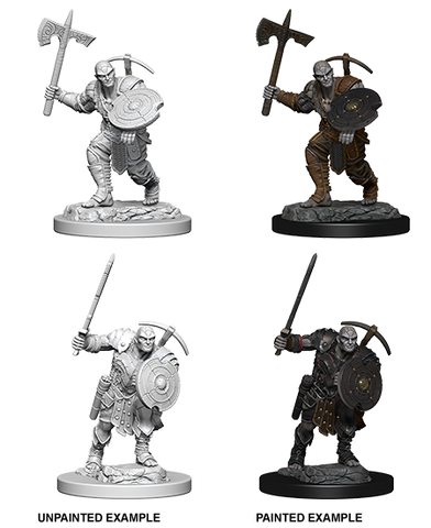 Wizkids: Nolzur's Marvelous Miniatures: Earth Genasi Fighter