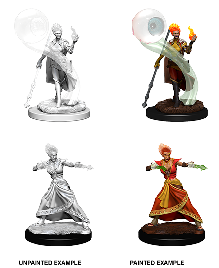 Wizkids Nolzur's Marvelous Miniatures: Fire Genasi Wizard