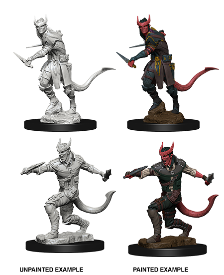 Wizkids: Nolzur's Marvelous Miniatures: Tiefling Rogue