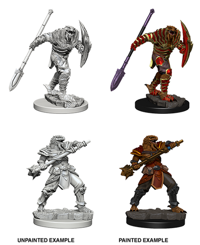 Wizkids: Nolzur's Marvelous Miniatures: Dragonborn Fighter with Spear